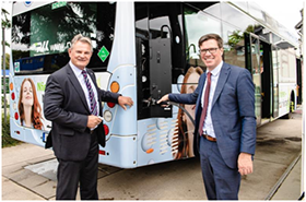 Linde and RVK unveil new hydrogen station for buses