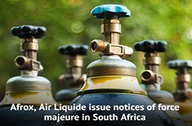 Afrox, Air Liquide issue notices of force majeure in South Africa 