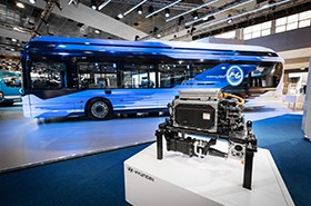 Iveco and Hyundai unveil new hydrogen fuel cell bus